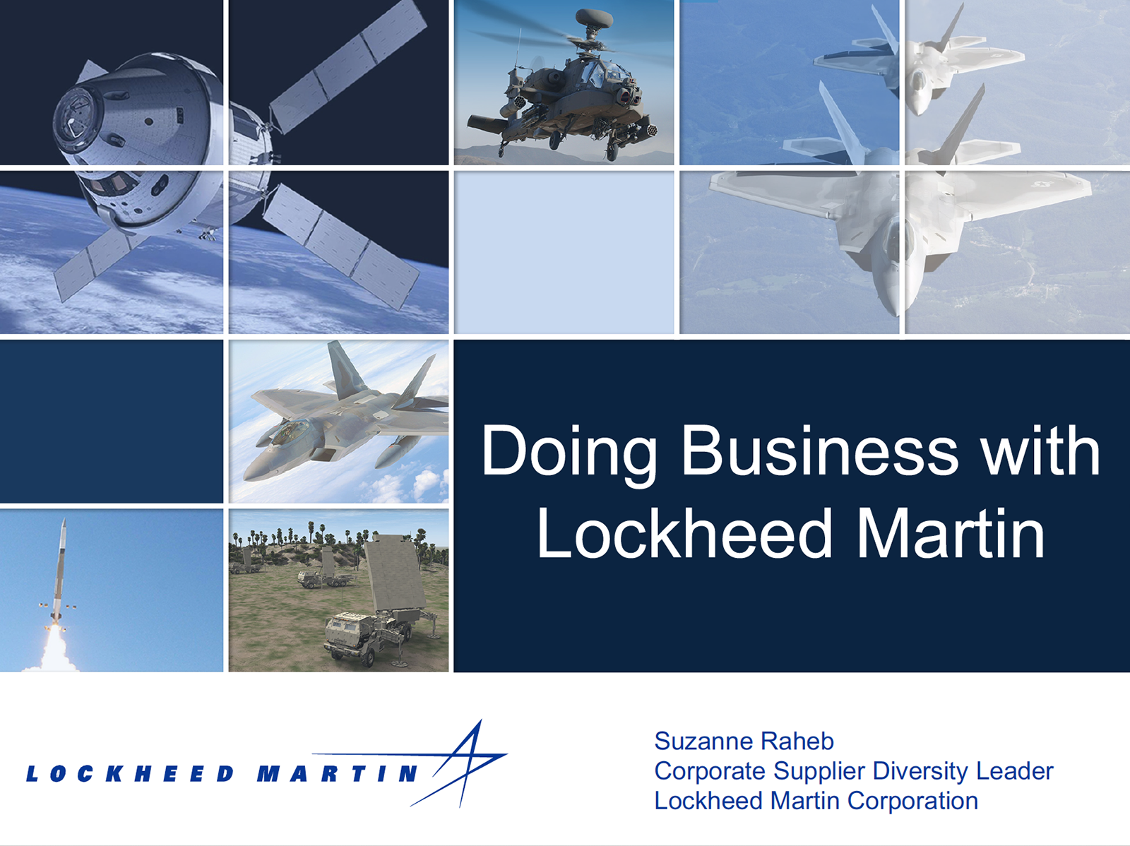 Doing Business with Lockheed Martin